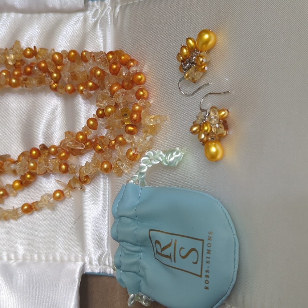 Ross-Simons Necklace & Earrings NIB